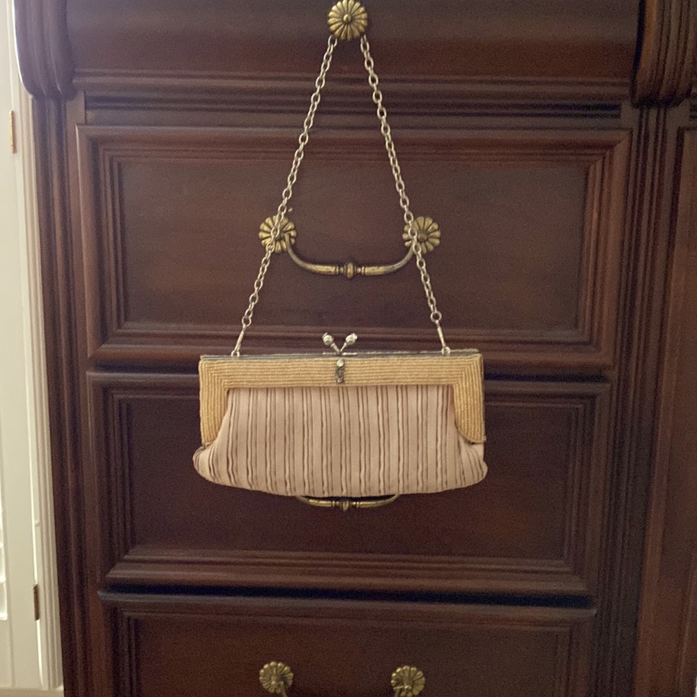 Gold formal wear purse